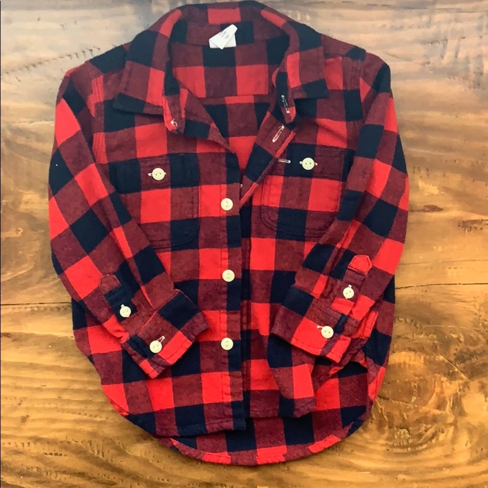 Kids Buffalo Check Shirt